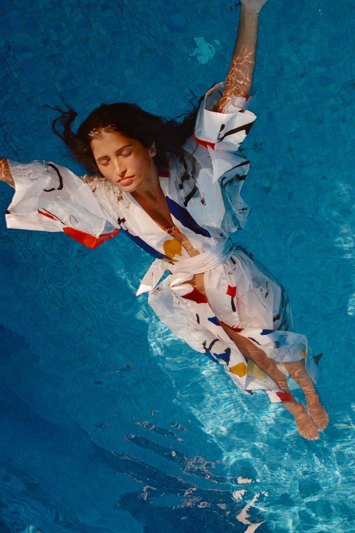 IBIZA VISTA SILK KIMONO