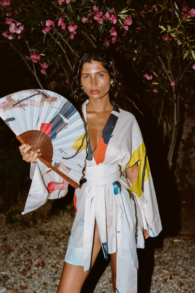 IBIZA VISTA COTTON KIMONO