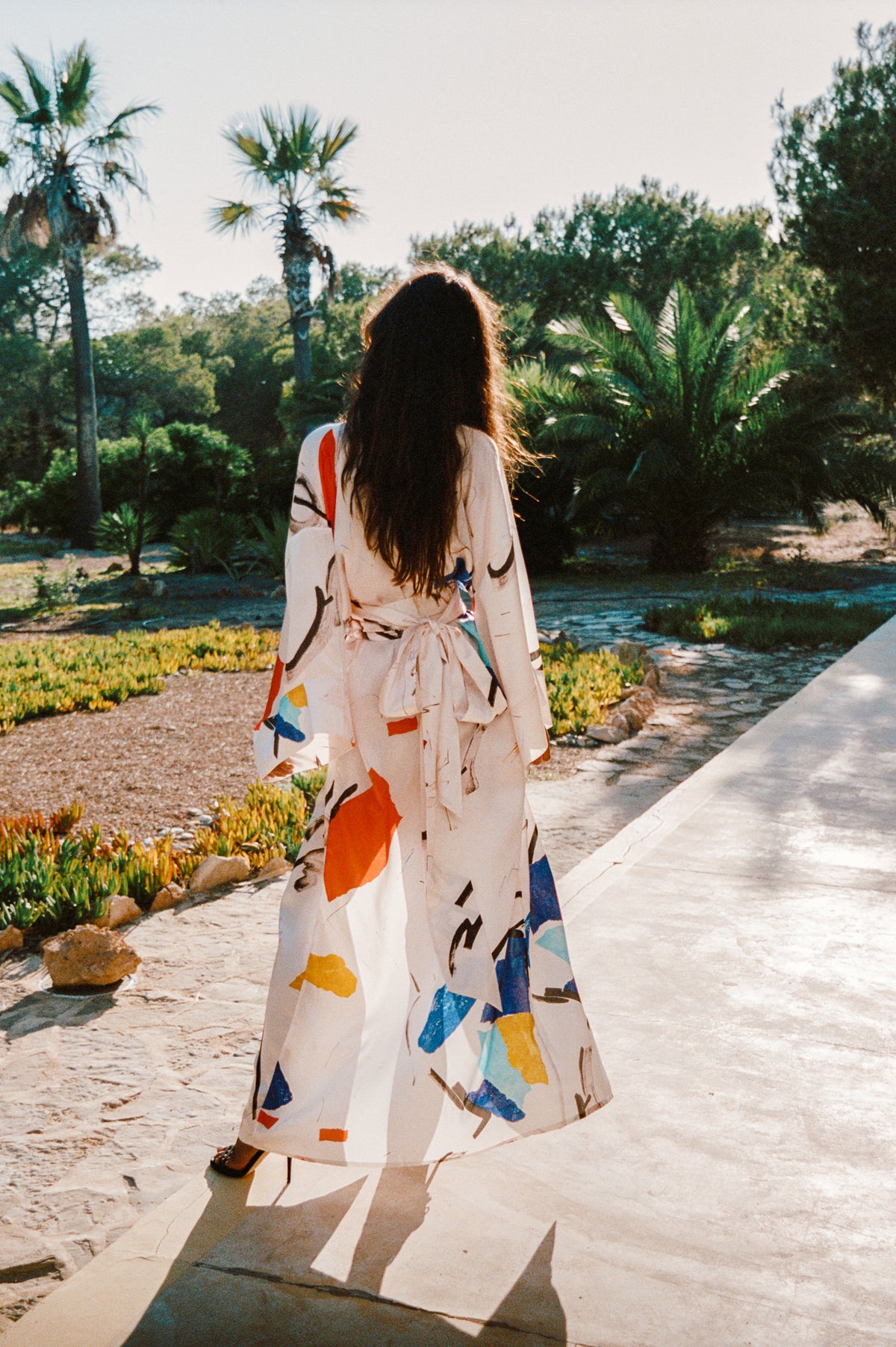 IBIZA VISTA SILK KIMONO