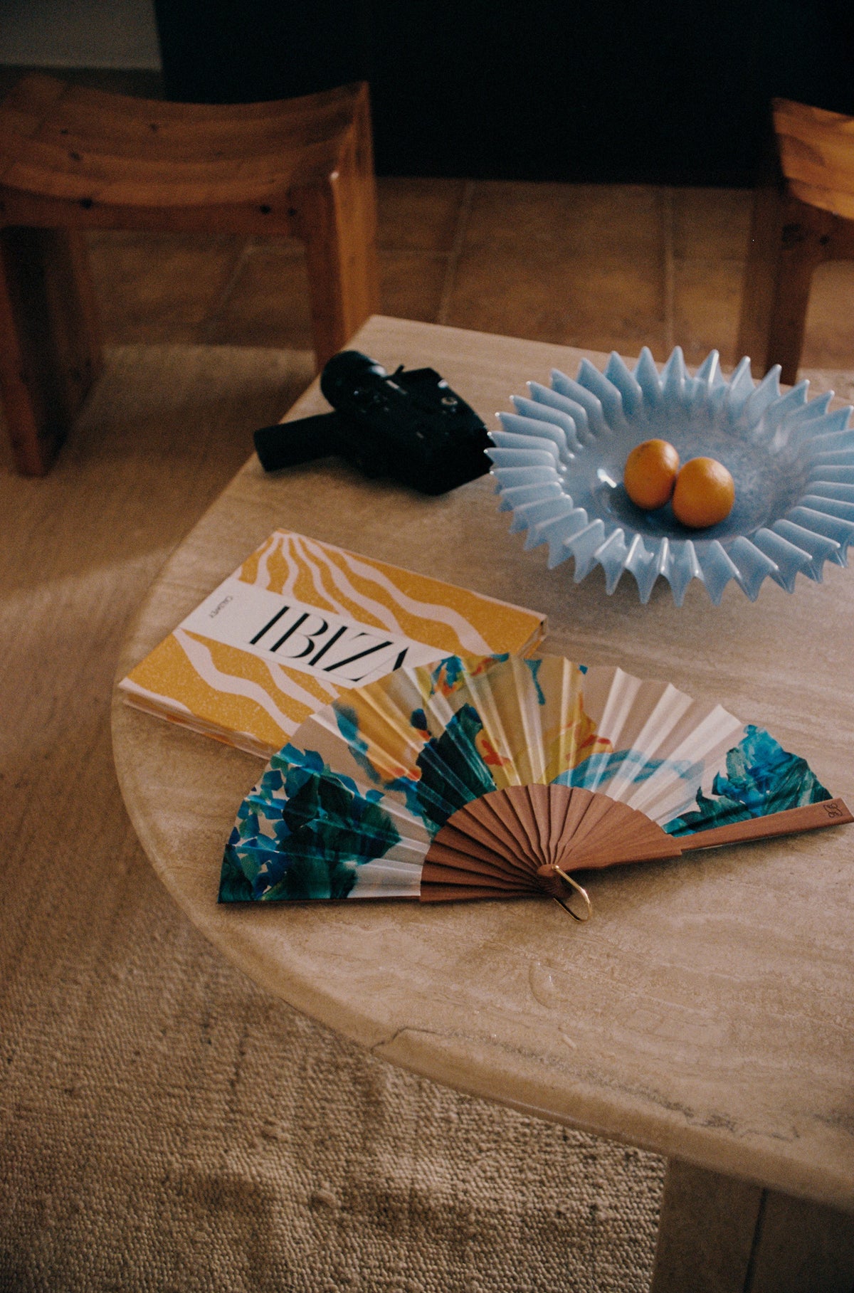 HUMMINGBIRD SKY HANDFAN