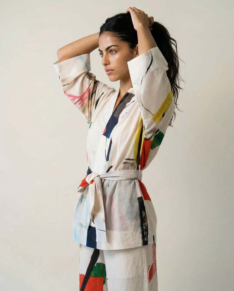 IBIZA VISTA COTTON KIMONO