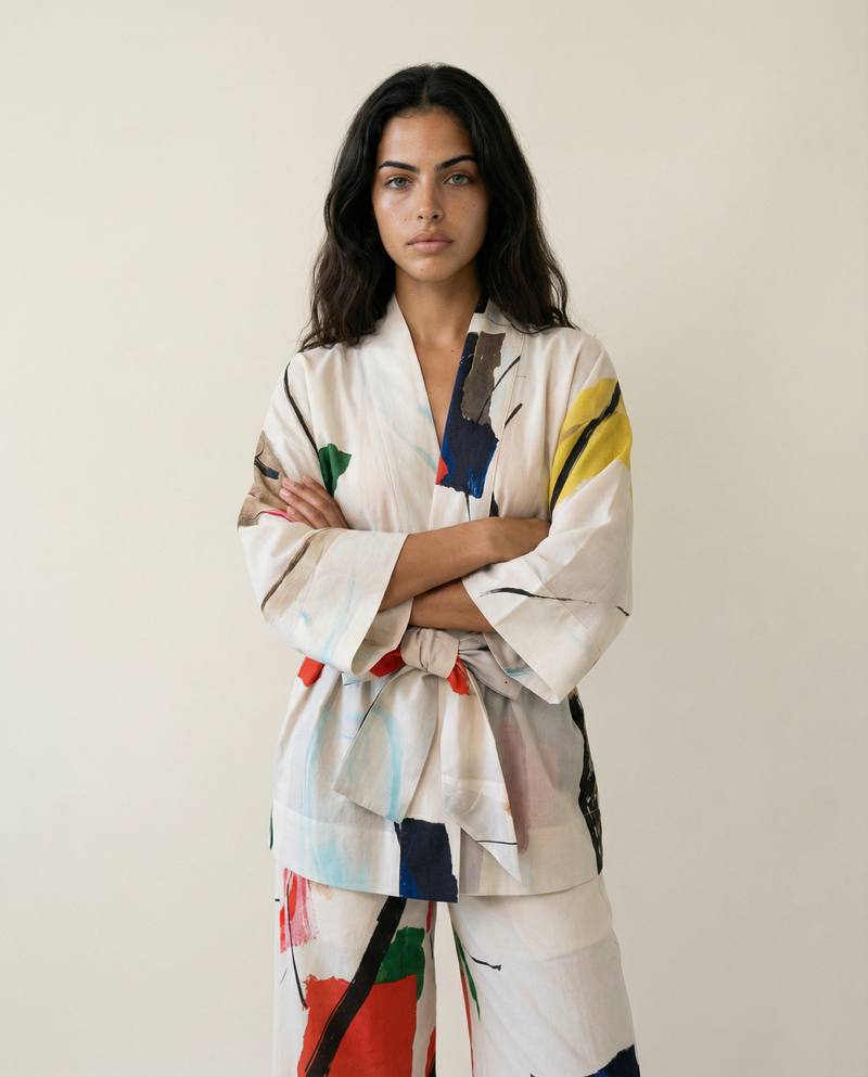 IBIZA VISTA COTTON KIMONO