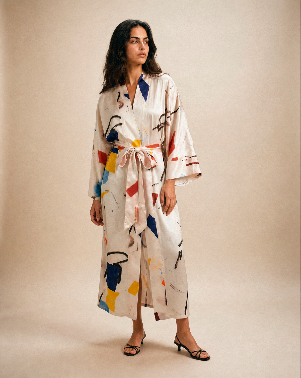IBIZA VISTA SILK KIMONO