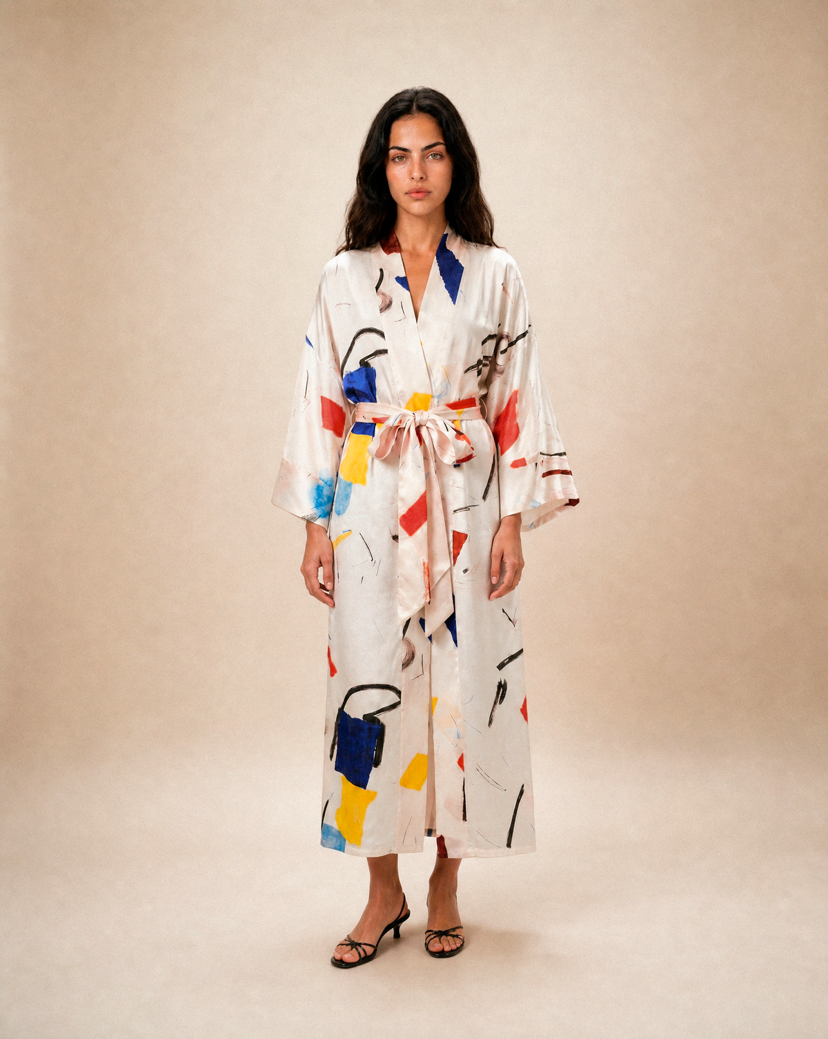 IBIZA VISTA SILK KIMONO